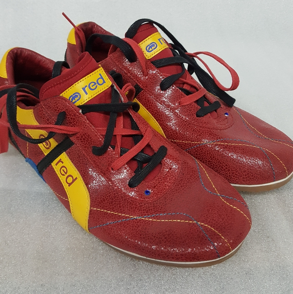 Athletic style Leather sneakers